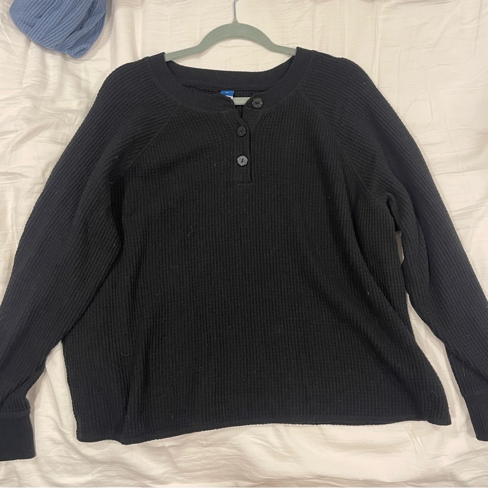 Women’s Old Navy Long Sleeve Waffle Top